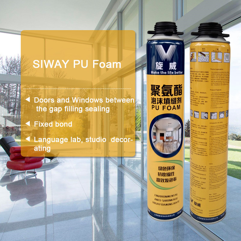 China Manufacturer PU Foam Shipping Foam Spray High Adhesive PU Foam  Polyurethane Foam Spray - China Building Material, Polyurethane Insulation  Foam