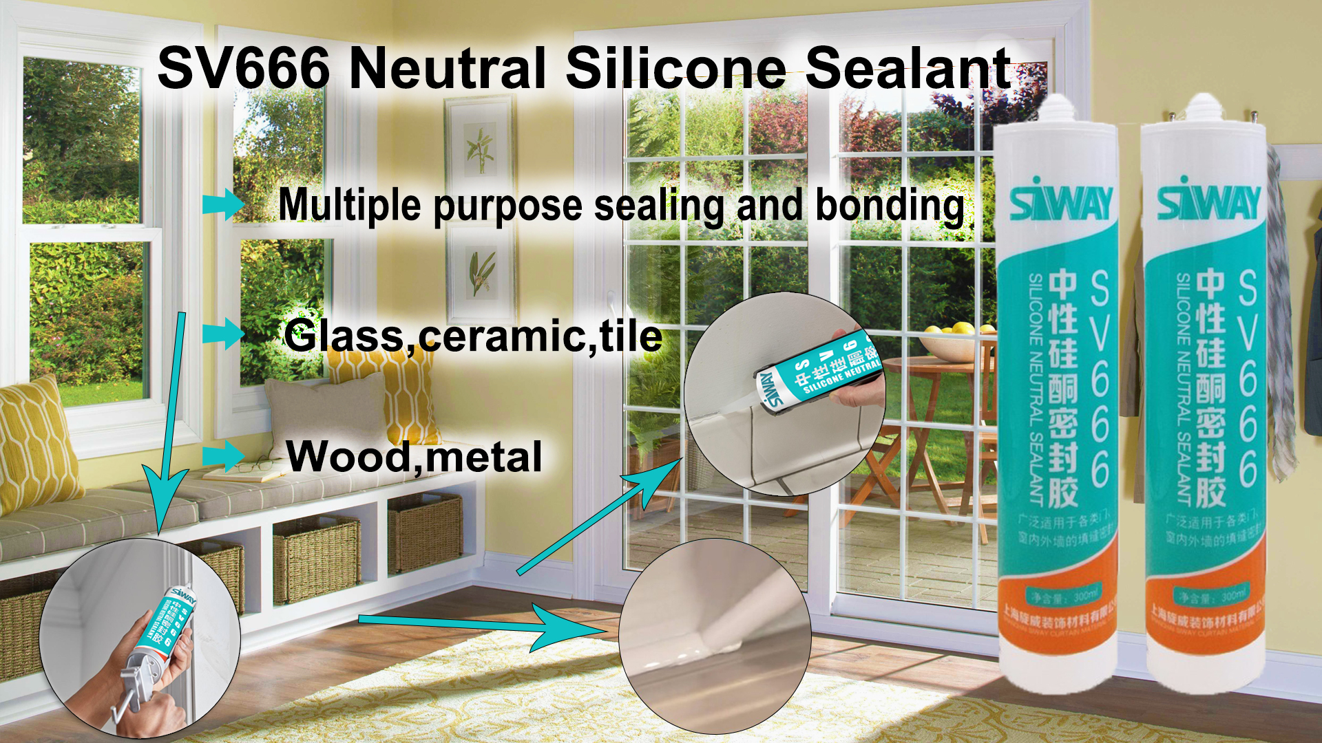 neutral silicone sealant